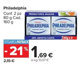 Carrefour Market Philadelphia formaggio fresco offerta