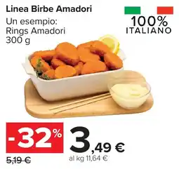 Carrefour Market Rings Amadori offerta