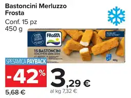 Carrefour Market Bastoncini Merluzzo Frosta offerta