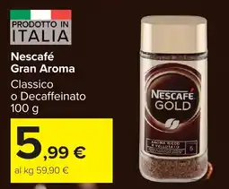 Carrefour Market Nescafé Gran Aroma offerta