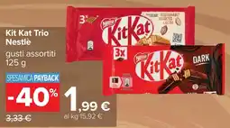 Carrefour Kit Kat Trio Nestlé offerta