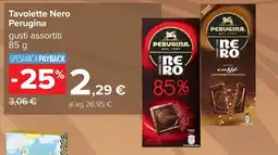 Carrefour Tavolette Nero Perugina offerta