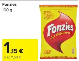 Carrefour Market Fonzies Gli Originali offerta