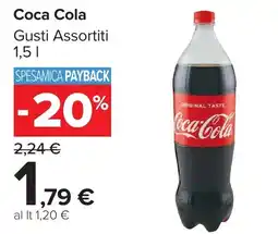 Carrefour Market Coca Cola Gusti Assortiti offerta