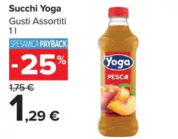 Carrefour Market Succhi Yoga Gusti Assortiti offerta