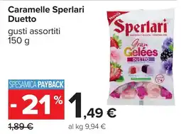 Carrefour Caramelle Sperlari Duetto offerta