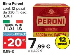 Carrefour Birra Peroni offerta
