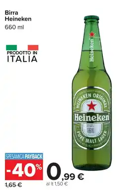 Carrefour Birra Heineken offerta