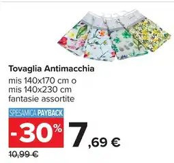 Carrefour Tovaglia Antimacchia offerta