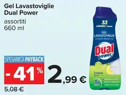 Carrefour Gel Lavastoviglie Dual Power offerta