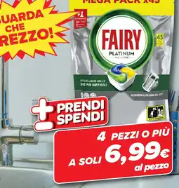 Carrefour Fairy Platinum All in One offerta