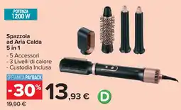 Carrefour Spazzola ad Aria Calda 5 in 1 offerta