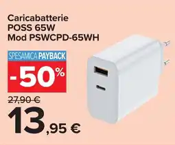 Carrefour Caricabatterie POSS offerta