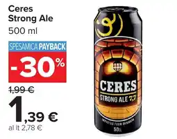 Carrefour Market Ceres Strong Ale offerta