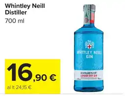 Carrefour Market Whintley Neill Distiller offerta