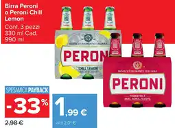 Carrefour Market Peroni Chill Lemon offerta