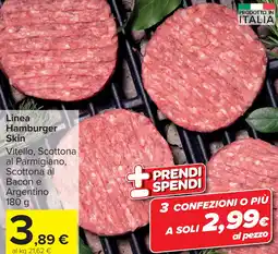 Carrefour Linea Hamburger Skin offerta