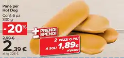 Carrefour Market Pane per Hot Dog offerta