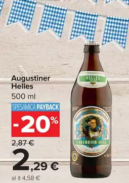 Carrefour Market Augustiner Helles offerta