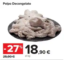 Carrefour Polpo Decongelato offerta