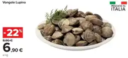 Carrefour Vongole Lupino offerta