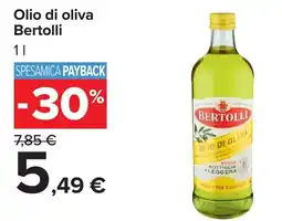 Carrefour Olio di oliva Bertolli offerta
