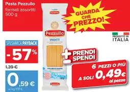 Carrefour Pasta Pezzullo offerta
