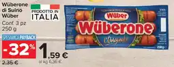 Carrefour Market Wüberone offerta