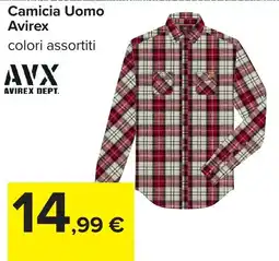 Carrefour Camicia Uomo Avirex offerta
