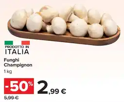 Carrefour Market Funghi Champignon offerta