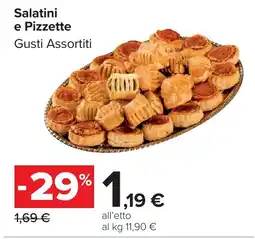 Carrefour Market Salatini e Pizzette Gusti Assortiti offerta