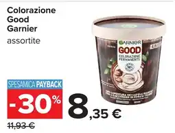 Carrefour Colorazione Good Garnier assortite offerta