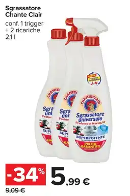 Carrefour Sgrassatore Chante Clair offerta