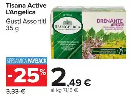 Carrefour Market Tisana Active L'Angelica offerta