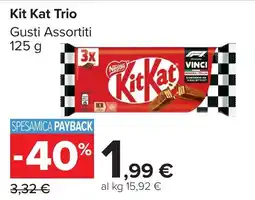 Carrefour Market Kit Kat Trio offerta