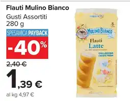 Carrefour Market Flauti Mulino Bianco offerta