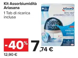 Carrefour Market Kit Assorbiumidità Ariasana offerta
