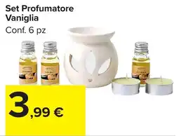 Carrefour Market Set Profumatore Vaniglia offerta