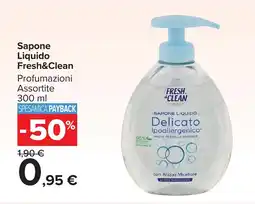 Carrefour Market Sapone Liquido Fresh&Clean offerta