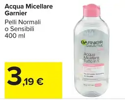 Carrefour Market Acqua Micellare Garnier offerta