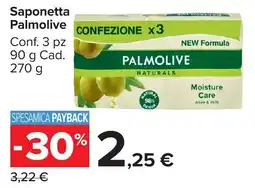 Carrefour Market Saponetta Palmolive offerta