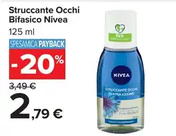Carrefour Market Struccante Occhi Bifasico Nivea offerta