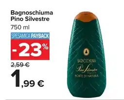 Carrefour Market Bagnoschiuma Pino Silvestre offerta