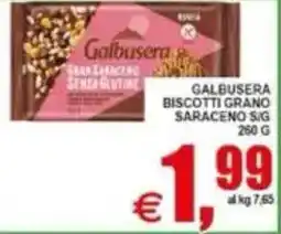 Pewex Galbusera biscotti grano saraceno offerta