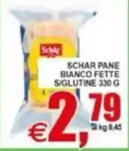 Pewex Schar pane bianco fette siglutine offerta