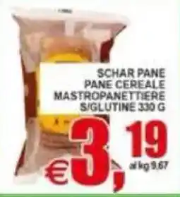 Pewex Schar pane pane cereale mastropanettiere s/glutine offerta
