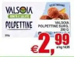 Pewex Valsòia polpetteine offerta