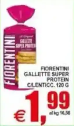 Pewex Fiorentini Gallette Super Protein C/Lenticch offerta