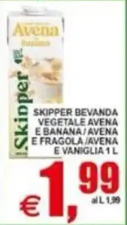 Pewex Skipper bevanda vegetale avena offerta