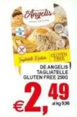 Pewex De Angelis tagliatelle gluten free offerta